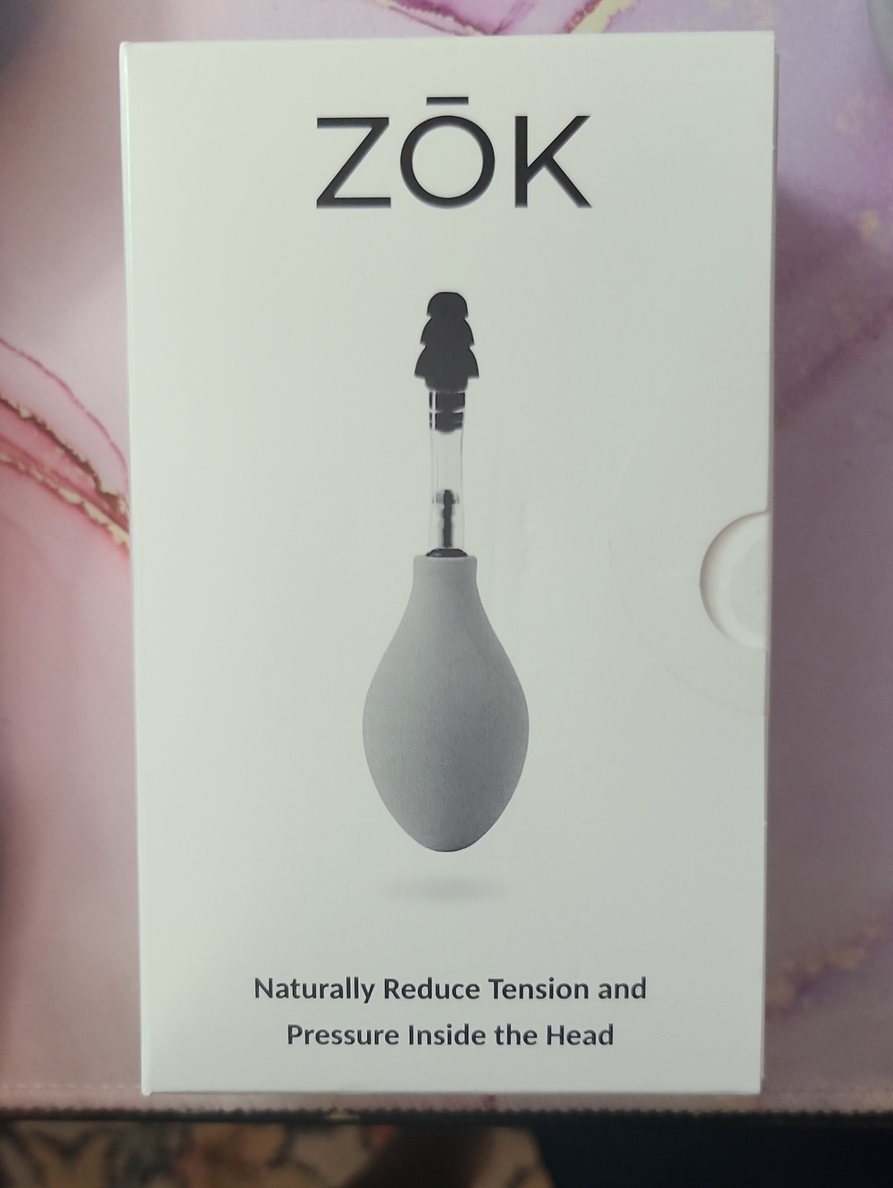 Zok tension headache release. New, sealed.